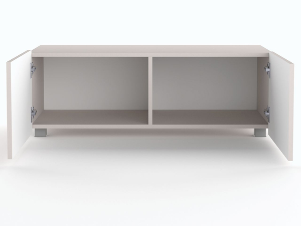TV-Lowboard mit Türen 100 cm Kioto Cashmere