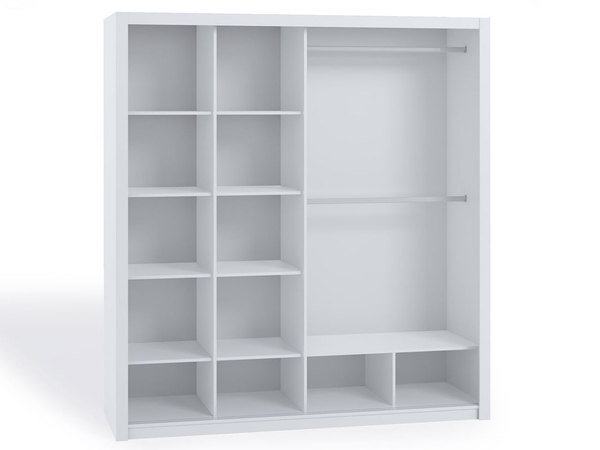 Schiebeschrank mit Spiegel Bino 200– Monastery Eiche