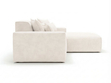 Ecksofa L-Form Rechts Moderne Ecksofa Leni Creme