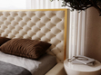 Polsterbett mit Bettkasten und Lattenrost 140x200 Bonito Beige