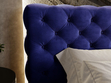 Polsterbett mit Bettkasten und Lattenrost 160x200 Apollo Blau