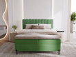 Boxspringbett mit Bettkasten 180x200 Primavera Grün