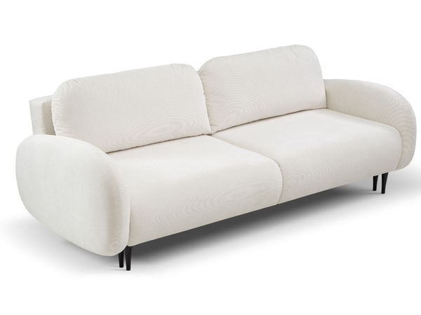 Schlafsofa mit Bettfunktion und Bettkasten Alta Hellbeige