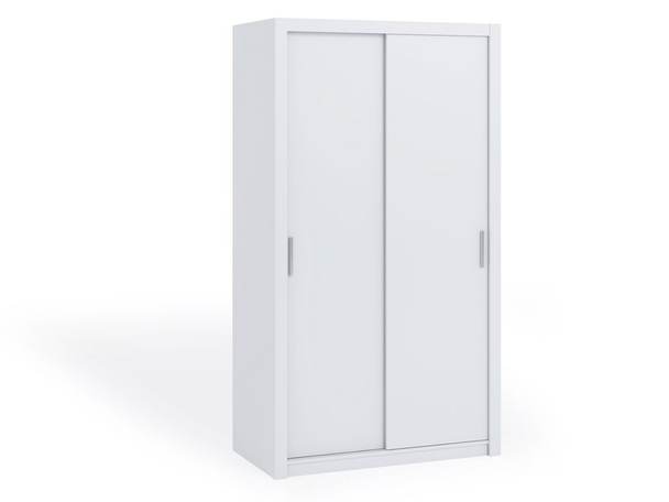 Schiebeschrank Bino 120 - Weiß