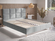 Polsterbett mit Lattenrost 180x200 Luxe Beige