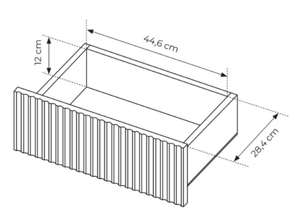 Kommode mit Türen und Schubladen 153 cm Sorano Schwarz