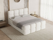 Boxspringbett mit Bettkasten 180x200 Rivon Creme