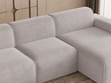 Ecksofa L-Form Rechts Lavia Grau