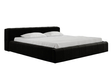 Polsterbett mit Bettkasten und Lattenrost 120x200 Lipari Schwarz