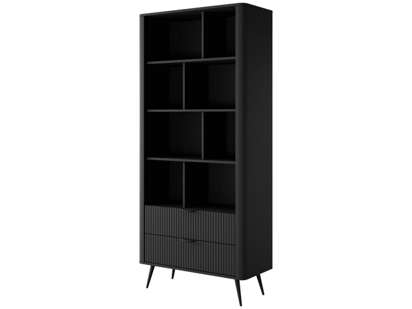 Regal mit Schubladen Latina Schwarz