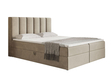 Boxspringbett mit Bettkastem 140x200 Cascada Beige
