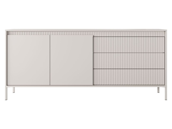 Kommode mit Türen und Schubladen 187 cm Sorano Beige