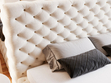 Polsterbett mit Bettkasten und Lattenrost 140x200 Astra Beige
