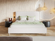 Polsterbett mit Lattenrost 180x200 Grenada Creme