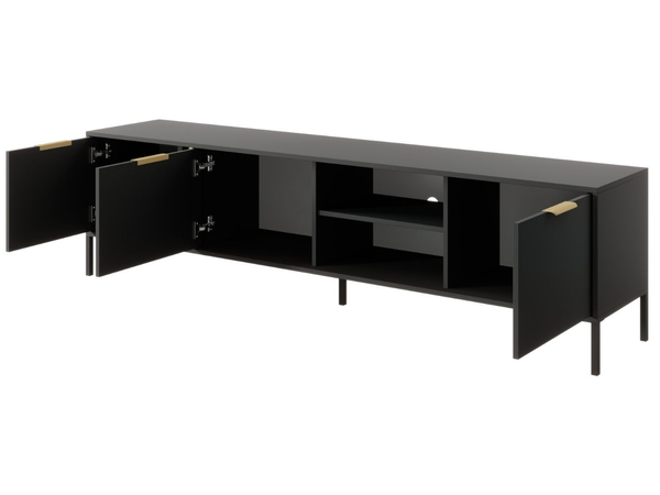 TV-Lowboard mit Türen Drino Anthrazit