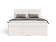 Boxspringbett mit Bettkasten 200X200 Brisa Creme