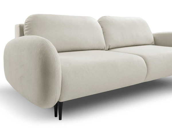 Schlafsofa mit Bettfunktion und Bettkasten Alta Hellgrau