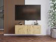 TV-Lowboard mit Türen 100 cm Kioto Artisan Eiche