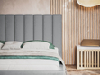 Polsterbett mit Bettkasten und Lattenrost 140x200 Sesto Beige
