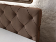 Boxspringbett mit Bettkasten 180x200 Napoli Braun