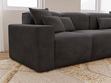 Ecksofa L-Form Rechts Moderne Ecksofa Leni Schwarz