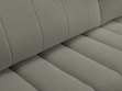 Ecksofa mit Schlaffunktion und Bettkasten Rechts Adoro Grau