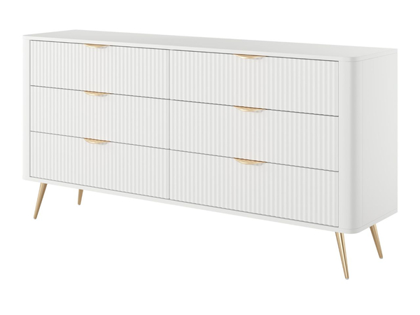 Wohnzimmer-Möbelset Latina Weiß