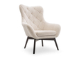 Sessel auf Holzbeinen Deves Caro Beige