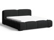 Polsterbett mit Bettkasten und Lattenrost 140x200 Aubi Schwarz