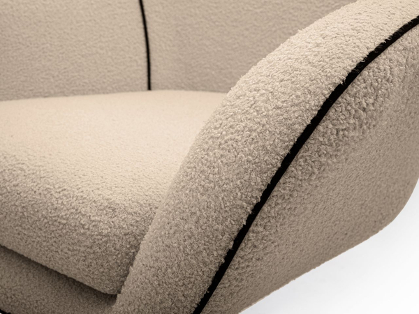 Drehbarer Sessel Deves Beige