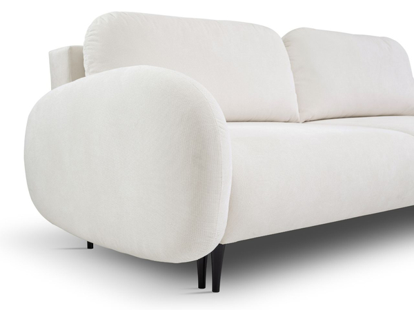 Schlafsofa mit Bettfunktion und Bettkasten Alta Hellbeige