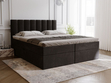 Boxspringbett mit Bettkasten 200x200 Maison Schwarz