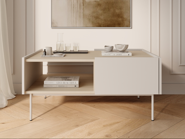 Couchtisch mit Stauraum Drevo Cashmere
