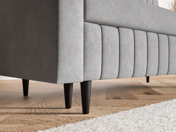 Schlafsofa mit Bettfunktion und Bettkasten Castelo Grün