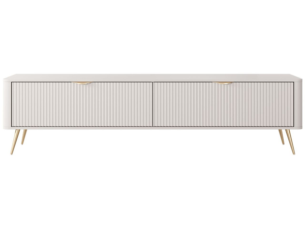 TV-Lowboard mit Türen 200 cm Latina Beige