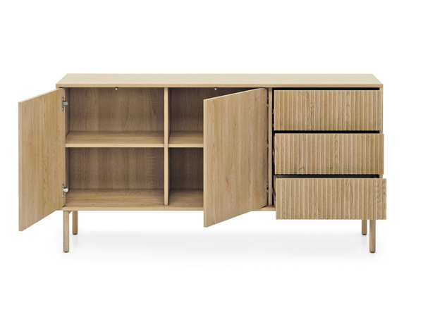 Kommode mit Türen und Schubladen 154 Gradimento Eiche Cremona