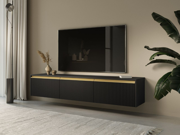 TV-Lowboard mit Türen Roland Schwarz