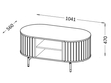 Möbel-Set für Wohnzimmer Soria Kaschmir