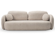 Schlafsofa mit Bettfunktion und Bettkasten Oreo Beige