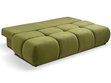 Schlafsofa mit Bettfunktion und Bettkasten Milet Grün