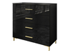 Schwarz \ Gold matt