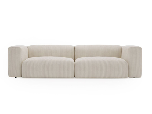 Sofa Moderne Cord Sofa für Wohnzimmer Landi Beige