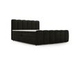 Boxspringbett mit Bettkasten 160x200 Cloud Dunkelgrau