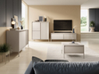 TV-Lowboard mit Türen 153 cm Sorano Beige