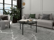 Runder Couchtisch Sevilla Schwarz Glanz