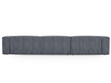 Wohnlandschaft Universell Moderne Cord Ecksofa Landi Grau