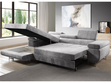 Ecksofa L-Form Links mit Schlaffunktion und Bettkasten Solam Rosa