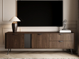  TV-Lowboard mit Türen und Schubladen 195 Magico Eiche Dunin