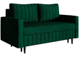 Schlafsofa mit Bettfunktion und Bettkasten Castelo Grün
