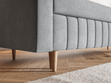 Schlafsofa mit Bettfunktion und Bettkasten Castelo Dunkelgrau